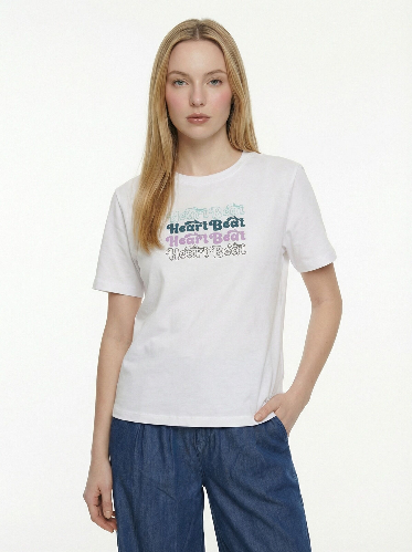 Resim Loft Kadın T-shirt LF2042215