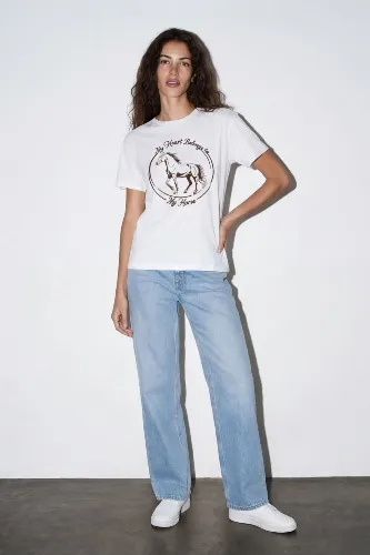 Resim QUZU Kadın T-shirt