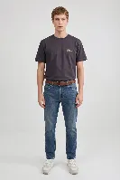 Resim Lee Grafik Logo Erkek T-shirt LN388680001