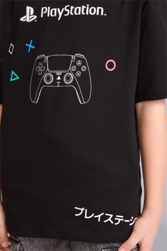 Resim Defacto Erkek Çocuk T-shirt H3518A8/BK81