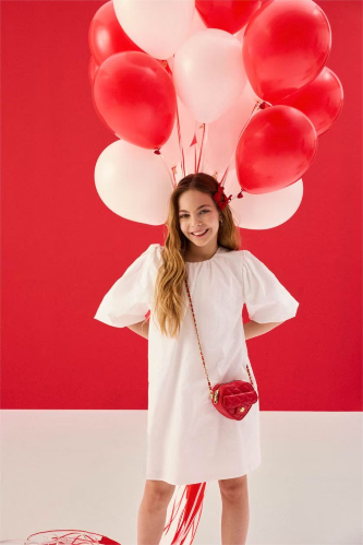 Resim Defacto Kız Çocuk Elbise G9993A8/WT34