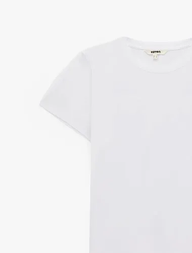 Resim Koton Kadın T-shirt 6SAK60006EK