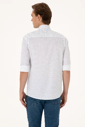 Resim U.S. Polo Assn. Marola Erkek Dokuma Gömlek 2108427