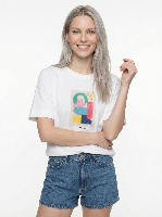 Resim Loft Kadın T-shirt LF2042618