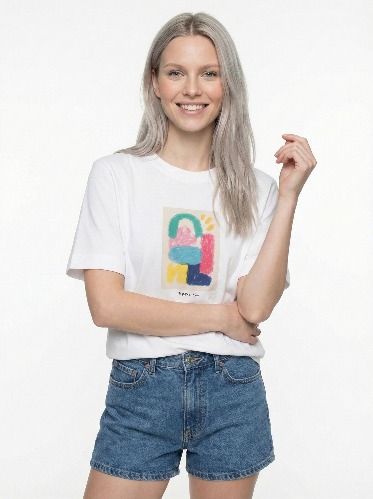 Resim Loft Kadın T-shirt LF2042618