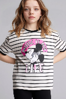 Resim Defacto Kız Çocuk T-shirt G8182A8/ER105