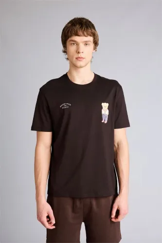 Resim Defacto Erkek T-shirt G5619AX/BN337