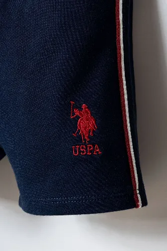 Resim U.S. Polo Assn Bebek Erkek Bebek Şort Takım USB2873