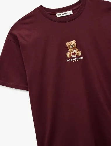Resim Koton Kadın T-shirt 6SAL10053IK