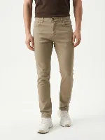 Resim Loft Ricardo Regular Fit Erkek Kanvas Pantolon Lf2039483