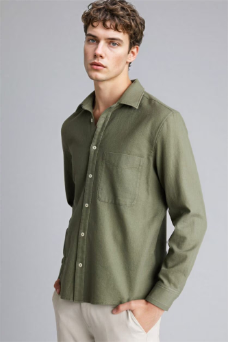 Resim Defacto Erkek Uzun Kol Gömlek G7021AX/KH403