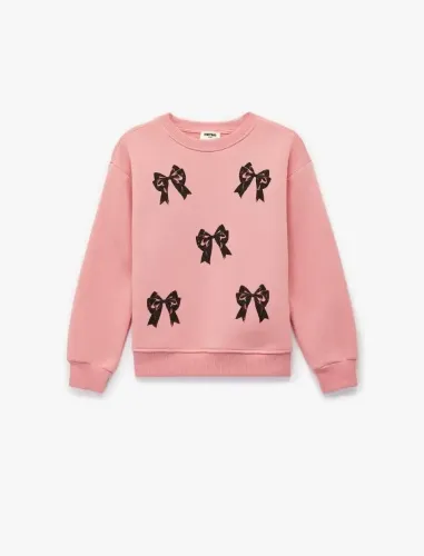 Resim Koton Kız Çocuk Sweat 7Wkg10081Ak