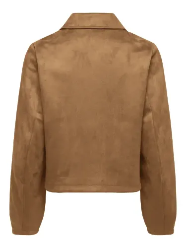 Resim Only Onlcarolına Faux Suede Zıp Jkt Cc Otw Kadın Mont 15373316