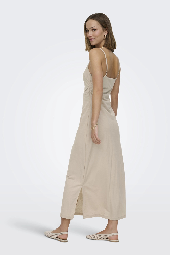 Resim Only Onlsakura Sl Mıdı V-Neck Strap Dress Wvn Kadın Elbise 15366886