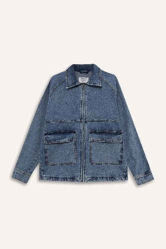 Resim Defacto Erkek Jean Ceket F0097AX/NM39