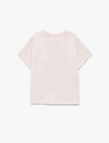 Resim Koton Kız Bebek T-shirt 6SMG10032AK