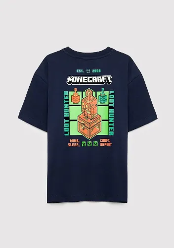 Resim Mavi Erkek Çocuk T-shirt M6610494-84371