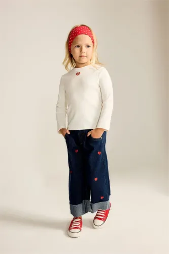 Resim Defacto  Kız Bebek Jean Pantolon I0608A5/NM34