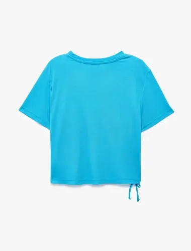 Resim Koton Kız Çocuk T-shirt 6SKG10505AK