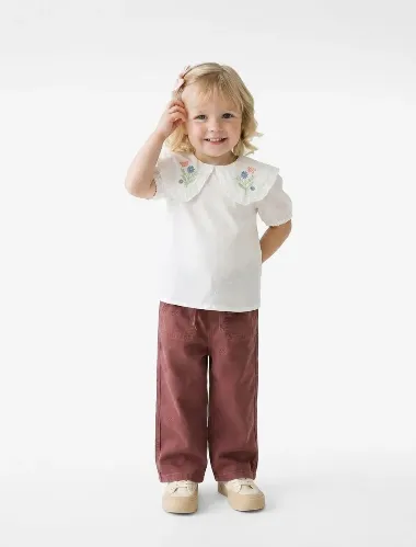 Resim Koton Kız Bebek Bluz 6SMG60062AW
