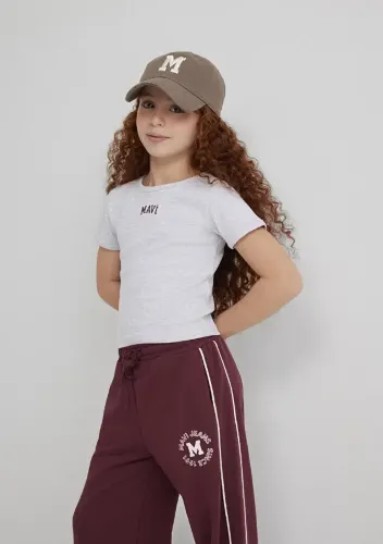 Resim Mavi Kız Çocuk T-shirt M7610350-88467