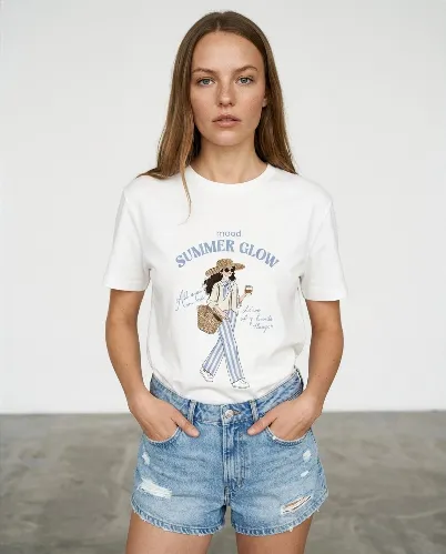 Resim QUZU Kadın T-shirt