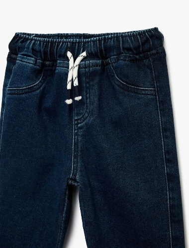 Resim Koton Erkek Bebek Jean Pantolon 6SMB40007TD