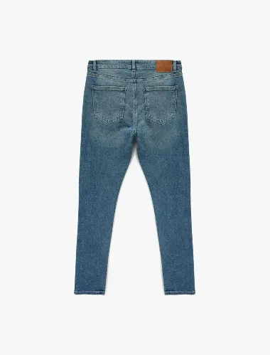 Resim Koton Erkek Jean Pantolon 7WAM40005ND