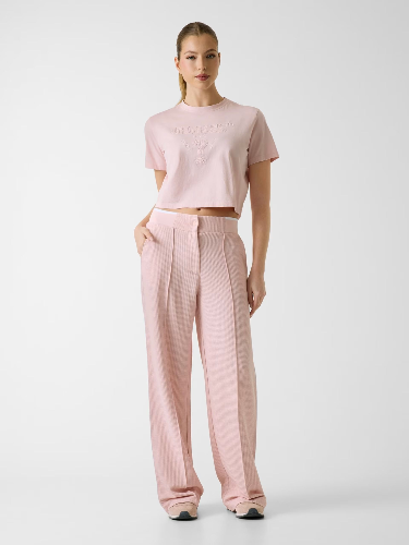 Resim Guess Athleisure  Kadın  T-shirt V6GI11K2978-G67B Solange Ss Cn T-Shırt