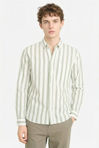 Resim Defacto Erkek  Uzun Kol Gömlek D6114AX/GN460