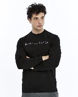 Resim Paul&More O Yaka Erkek Sweat 239 Black