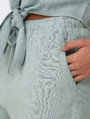 Resim Only Onlsıesta Mw Pull-Up Lın Bl Shorts Noos Kadın Penye Şort 15333032