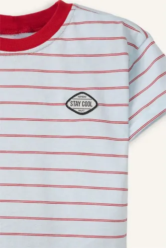 Resim Defacto Erkek Bebek Şort Takım H4119A5/BE793