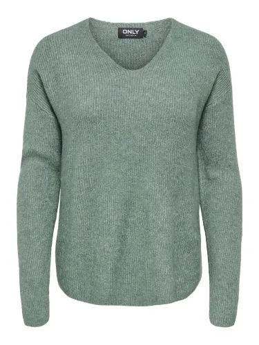 Resim Only Onlcamılla V-Neck L/S Pullover Knt Noos Kadın Kazak 15204588