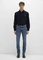 Resim Mavi Erkek Jean Pantolon M001070-90983