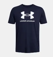 Resim Under Armour Ua Sportstyle Logo Update Ss Erkek T-Shirt 1382911-408