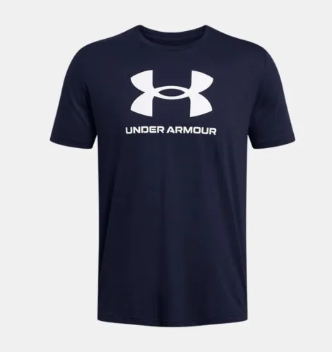 Resim Under Armour Ua Sportstyle Logo Update Ss Erkek T-Shirt 1382911-408