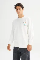 Resim Lee Graphic Logo Erkek Sweat L2520361102