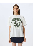 Resim Koton Kadın T-shirt 6SAL10059IK