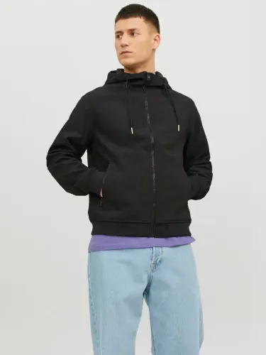 Resim Jack & Jones Jjebasıc Softshell Hood Noos Erkek Ceket 12236300