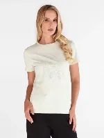 Resim Guess Athleisure  Kadın  T-shirt V6GI12K3325-A89J Romy Ss Cn T-Shırt