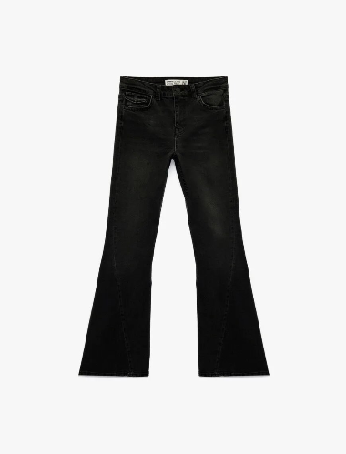 Resim Koton Kadın Jean Pantolon 6WAL40247MD