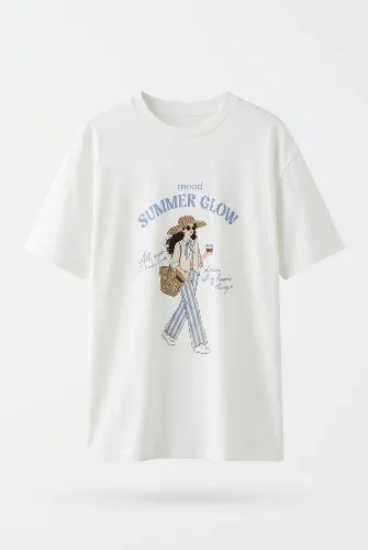 Resim QUZU Kadın T-shirt