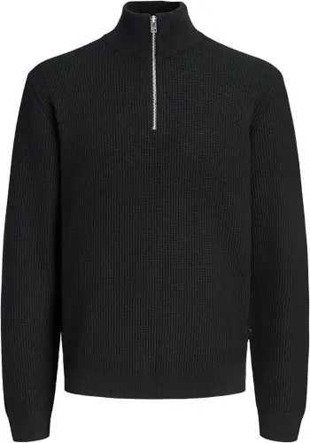 Resim Jack & Jones Jprblaconnor Knıt Half Zıp Erkek Kazak 12301708
