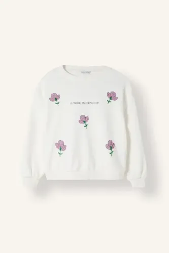 Resim Defacto Kız Çocuk Sweat I4169A8/ER105