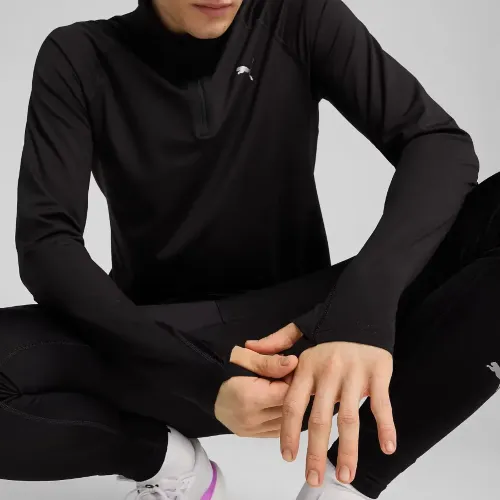 Resim Puma Run Veloty Cldspn 1/4 Zıp ?M Erkek Sweat 526627-01