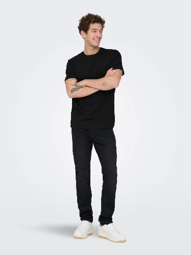 Resim 22025208 Only Sons Onsmax Lıfe Ss Stıtch Tee Noos Erkek T-shirt