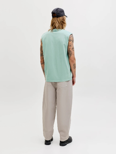 Resim Jack & Jones Jjesoho Sleeveless Tee Sn Erkek T-shirt 12288001