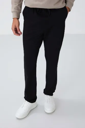 Resim T06Er-84682 Düz Paça Erkek Eşofman Alt