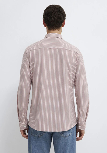 Resim Mavi Erkek Uzun Kol Gömlek M0211404-91578